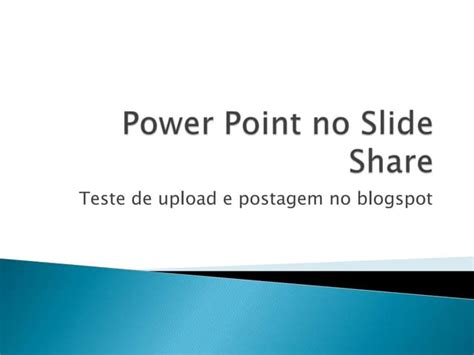 Power Point No Slide Share