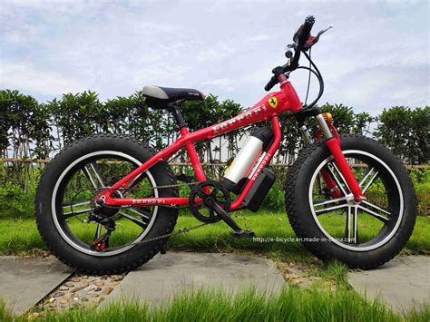China 20inch Mini Electric Fat Tyre Bike Aluminum Pedal
