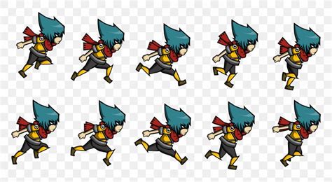 Sprite Animation 2d Computer Graphics Video Game Png 1400x770px 2d