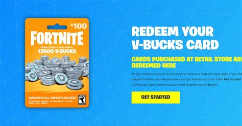 How do you get free v bucks. How to Redeem a $100 Fortnite V-Bucks Gift Card