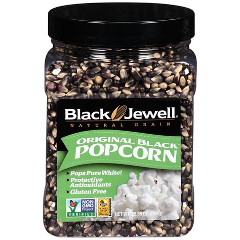 Black Jewell Popcorn Kernels Original 2835 Oz Jar