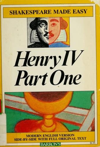 Henry Iv Part One By William Shakespeare Open Library