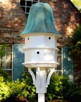 Pictures of Copper Roof Birdhouses For Sale