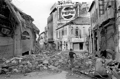 War Ravaged Downtown Beirut 1976 Beirut Pinterest Beirut