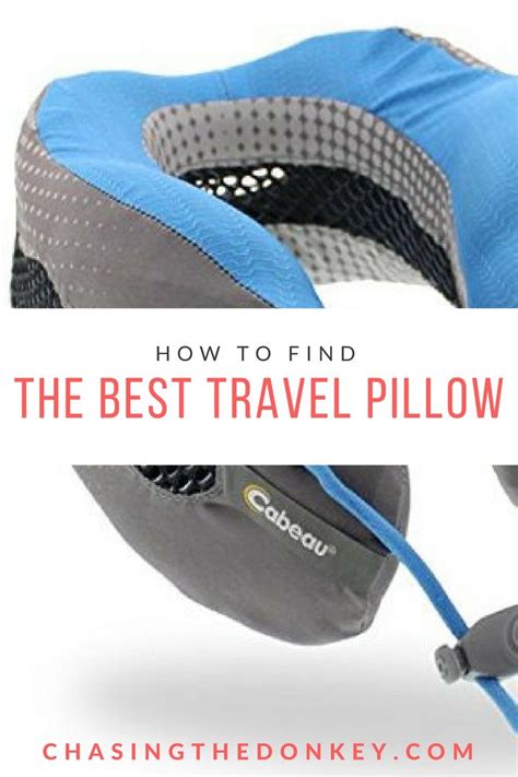 The best travel pillows for airplanes, cars, and more that are machine washable, inflatable, and perfect for all sleeping positions with chin and neck comfort: Best 15 Travel Pillows For Long Haul Flights For 2021 ...
