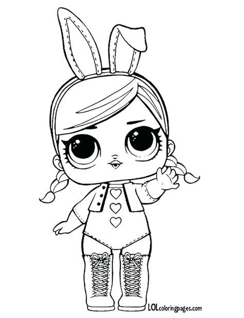 Lol Surprise Doll Coloring Pages At Getdrawings Free Download