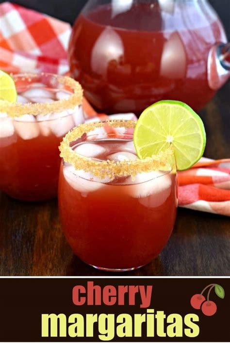 Cherry Margaritas Shugary Sweets