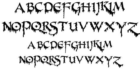 Pr Uncial Creepy Font By Peter Rempel Fontriver