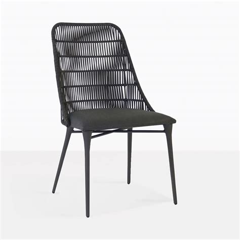Air chair modern dining chairs bouroullec design outdoor dining chairs outdoor coffee tables magis outdoor dining table. Morgan Cocoa Outdoor Wicker Dining Chair | Design Warehouse NZ