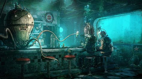 HD Wallpaper Fantasy Art Underwater Sea Scifi Underwater Diving