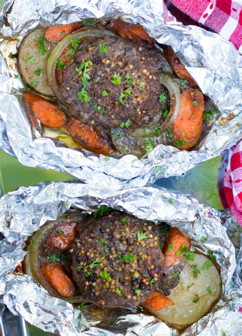 10 simple ground beef recipes: Hobo Dinner Foil Packs are made with ground beef, sliced ...