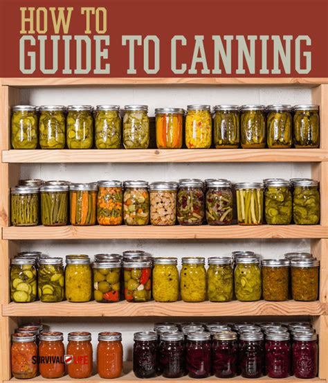 How To Guide To Canning Canning Jars Survival Life