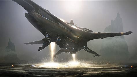 Wallpaper Fantasy Art Science Fiction Spaceship