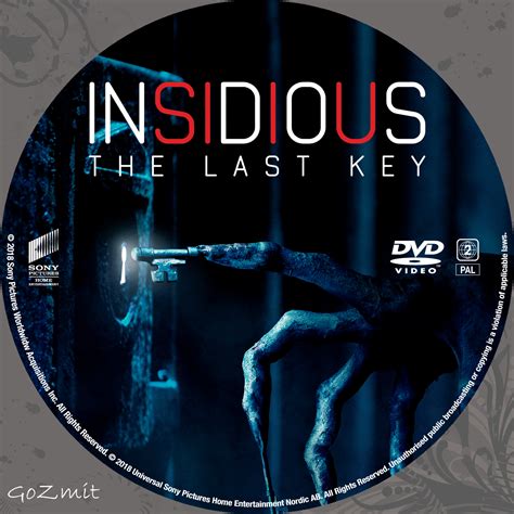 Insidious The Last Key R Custom Blu Ray Cover Off