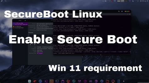 Enable Secure Boot On Linux Dual Boot Windows 11 And Linux Youtube