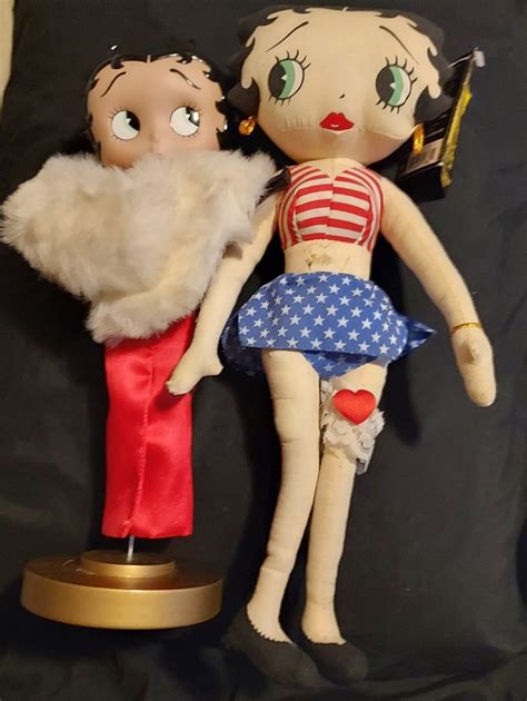 Betty Boop Dolls Collectible Dolls Lot Of 2
