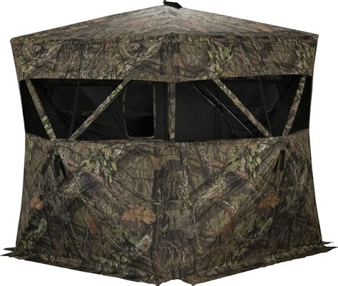 Rhino Blinds R200 Moc 3 Person Hunting Ground Blind Mossy