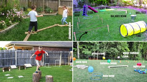 15 Genius Tricks Of How To Upgrade Backyard Obstacle Course Ideas