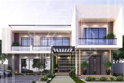 Exterior Modern Villa Design Whether Residential Interior Design