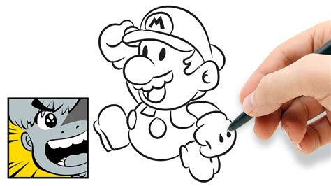 How To Draw Paper Mario Youtube