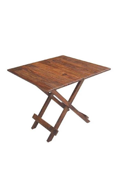 Square Wooden Folding Table Foldable Wooden Table Latest Price