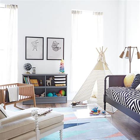 Here are 5 kids living room design tips to get you started. Creating a Kid Friendly Living Room | Crate and Barrel