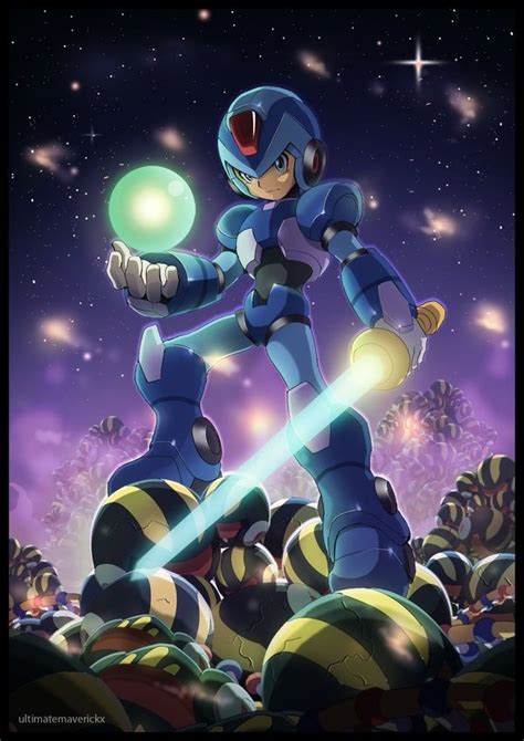 Megaman X Fanart Bit Too Cutesy For My Liking Though Personagens De Videogame