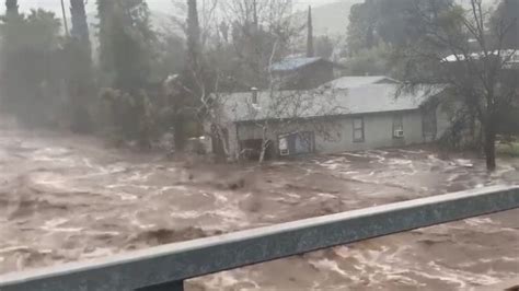 Atmospheric River California Faces Persistent Flooding Over The