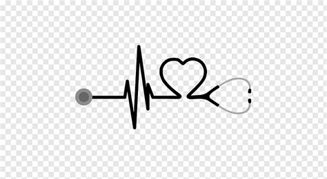 Heart Stethoscope Nursing Medicine Registered Nurse Heart