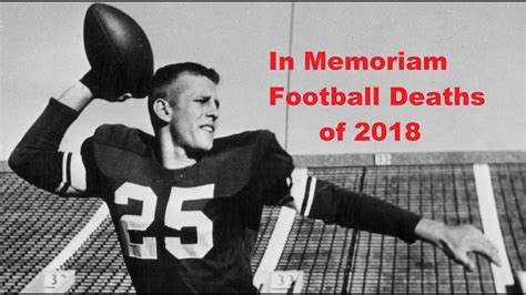 In Memoriam Football Deaths Of 2018 Youtube