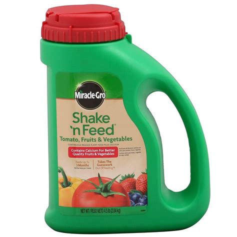 Miracle Gro 45 Lb Shake N Feed Tomato Fruit And Vegetable Plant