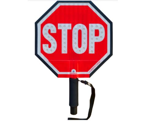 Hand Held Led Stop Sign