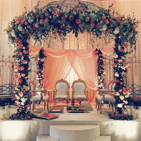 Stunning Mandap Decor Ideas For The Indoor Wedding Church Wedding