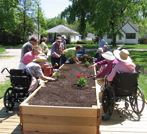 Team Work Sensory Garden Outdoor Activities Benefits Of Gardening