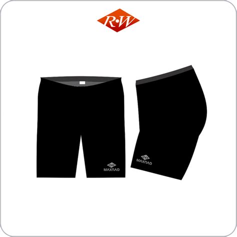 Rowing Shorts Compression Fabric Row West Activewear