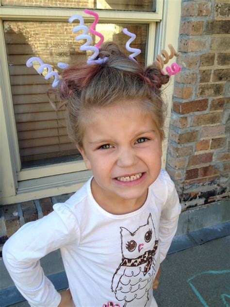 Crazy Hair Day For Preschool Kids Girl Hairstyles Best Hairstyle For
