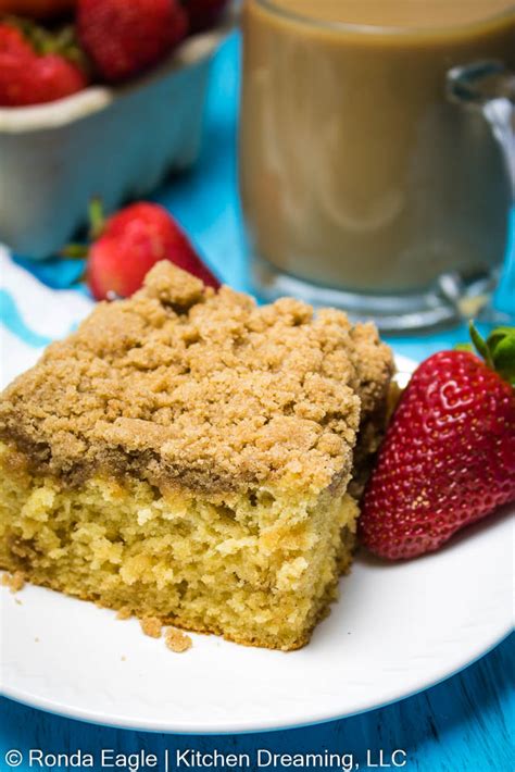 How To Make The Best Gluten Free Coffee Cake Gf Crumb Cake In 4 Easy