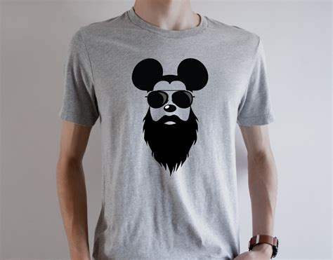 Mickey Beard Shirt Mens Disney Shirt Matching Disney Shirts Disney