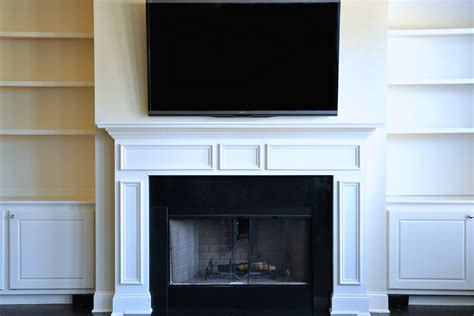 How To Mount A Flat Screen Over The Fireplace And Hide The Wires