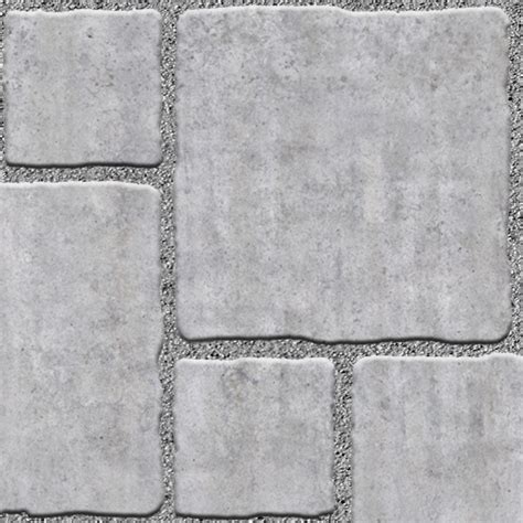 Paving Outdoor Concrete Regular Block Texture Seamless 05723