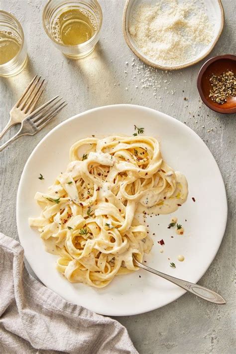 It is a delicious and buttery dish. Creamy Garlic Pasta with Mascarpone Cheese - DeLallo in ...