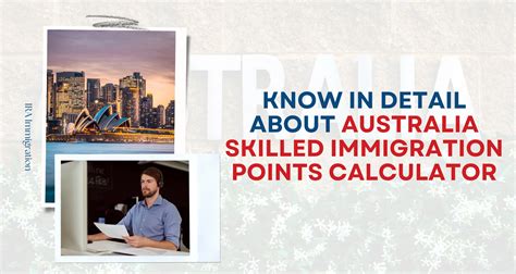 detail about australia skilled immigration points calculator