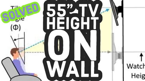 Tv Height Calculator How High To Mount A Tv Inch Calculator 47 Off