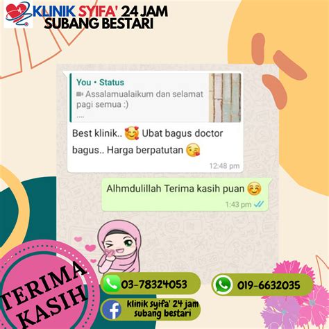 Makluman penting kepada semua pesakit klinik otorinolaringologi hospital shah alam yang jabatan kecemasan & trauma 24 jam. Klinik Syifa' 24 Jam Subang Bestari - Hospital - Shah Alam ...