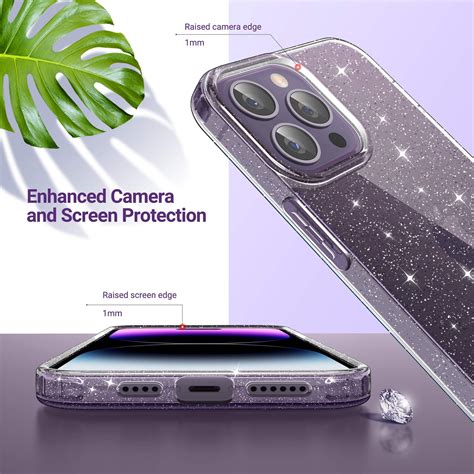 Buy Ulak Glitter Case For Iphone 14 Pro Max Clear Slim Shockproof