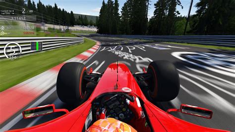 Ferrari F Slick Tyres Nurburgring Nordschleife Assetto Corsa