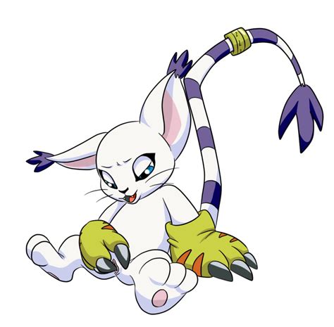 Rule 34 Blue Eyes Digimon Digimon Species Feline Female Female Only Fur Gatomon Masturbation