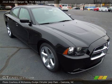 Dodge charger matte black ww j hd wallpaper #8. Pitch Black - 2013 Dodge Charger SE - Black Interior ...