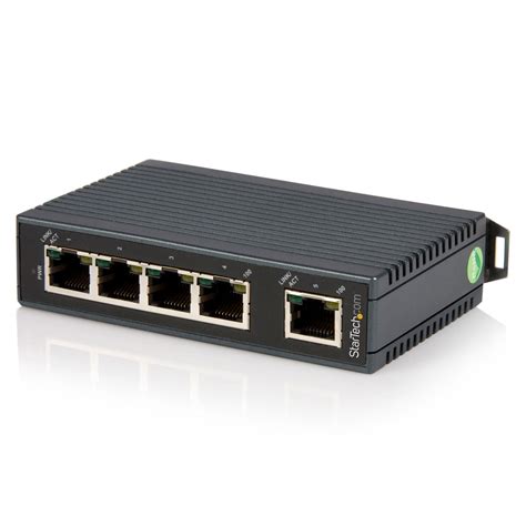 5 Port Industrial 10100 Ethernet Switch Ethernet Switches United