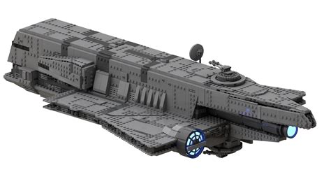 Lego Moc Imperial Gozanti Class Armored Cruiser Transport The